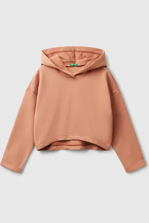 Benetton Sweatshirt Mit Abgerundetem Saum