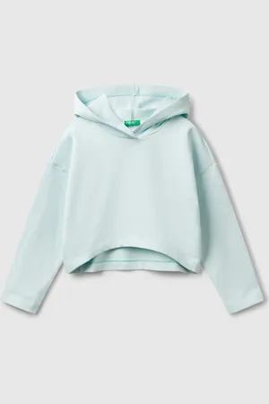Benetton Sweatshirt Mit Abgerundetem Saum