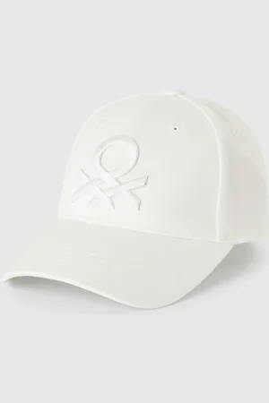 Benetton Baseballmütze Mit Gesticktem Logo