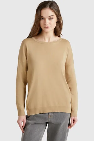 Benetton Over-fit-pullover Aus Baumwolle