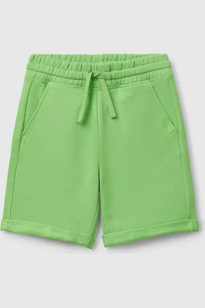 Benetton Bermudashorts Aus Reinem Baumwollfleece