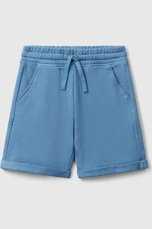 Benetton Bermudashorts Aus Reinem Baumwollfleece