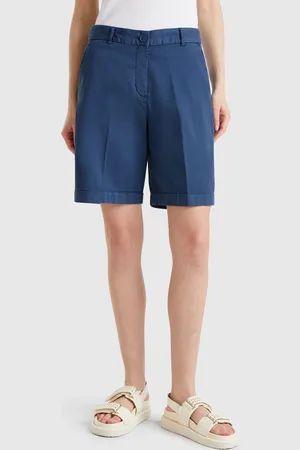 Benetton Bermudashorts Mit Bündchen Aus Stretch-baumwolle