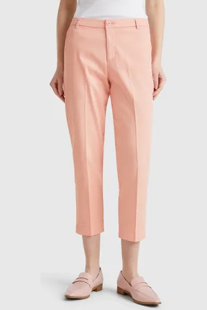 Benetton Kurze Chinohose Aus Stretch-baumwolle