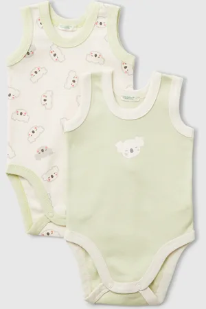Benetton Zwei Bedruckte Camisole-bodys