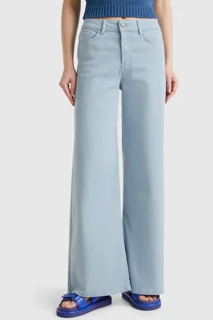 Benetton Weit Geschnittene Hose