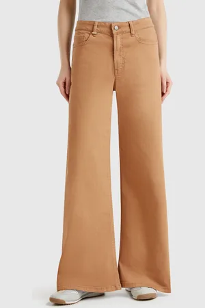Benetton Weit Geschnittene Hose