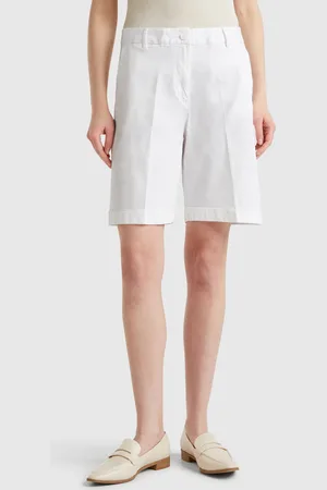 Benetton Bermudashorts Mit Bündchen Aus Stretch-baumwolle
