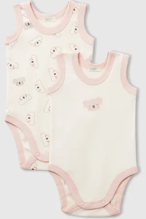 Benetton Zwei Bedruckte Camisole-bodys