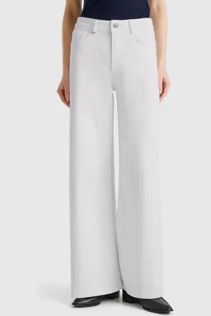 Benetton Weit Geschnittene Hose