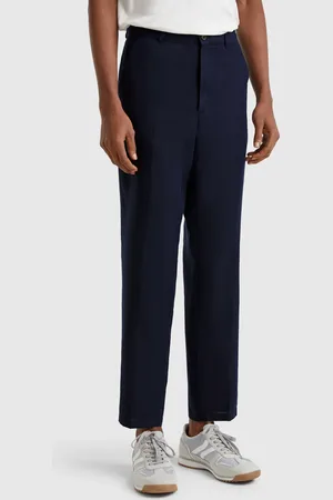 Benetton Chinos Aus Reinem Leinen