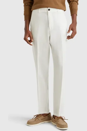 Benetton Chinos Aus Reinem Leinen