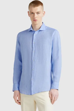 Benetton Hemd Aus Reinem Leinen