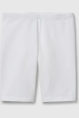 Benetton Kurze Leggings Aus Stretch-baumwolle
