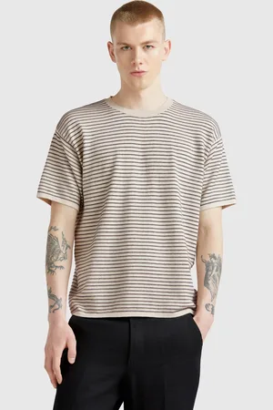 Benetton Gestreiftes Strick-t-shirt