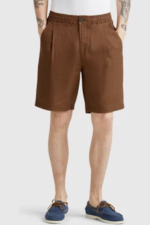 Benetton Bermudashorts Mit Kordelzug Aus Reinem Leinen