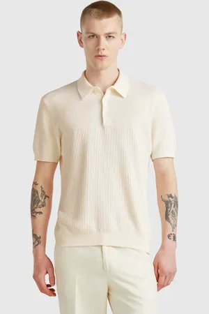 Benetton Kurzarm-strickpoloshirt