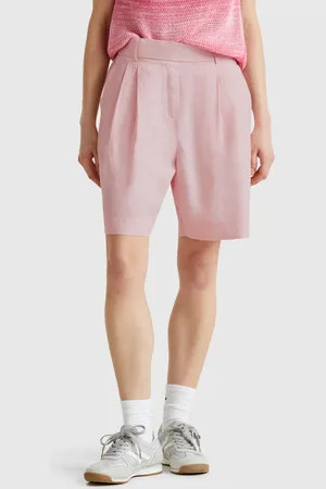Benetton Bermudashorts Aus 100 % Leinen