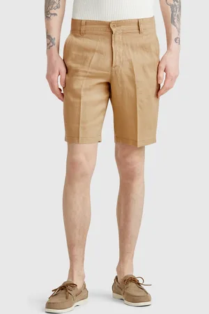 Benetton Bermudashorts Aus Reinem Leinen