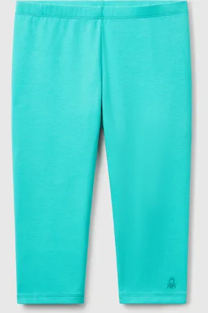 Benetton Knielange Leggings Aus Stretch-baumwolle
