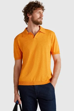 Benetton Kurzärmliges Poloshirt Aus Baumwollmischung