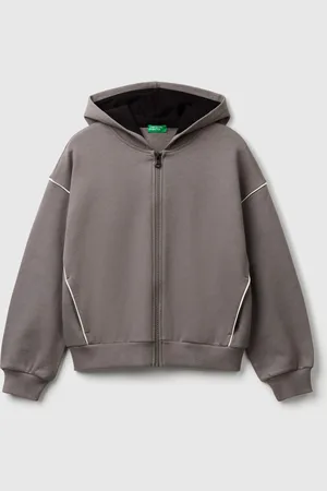 Benetton Übergroßes Sweatshirt Mit Kapuze