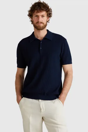 Benetton Kurzarm-strickpoloshirt