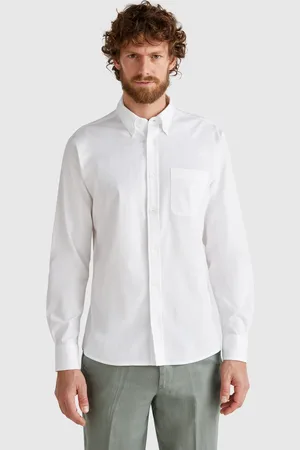 Benetton Button-down-hemd Mit Normaler Passform