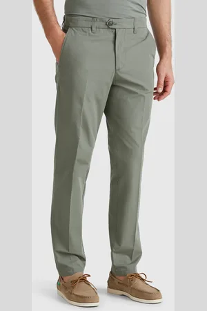 Benetton Slim-fit-chinohose Aus Leichter Baumwolle