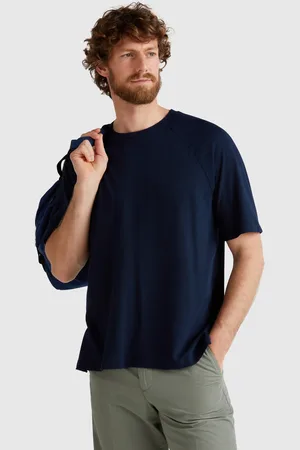 Benetton T-shirt Aus Leinenmischung