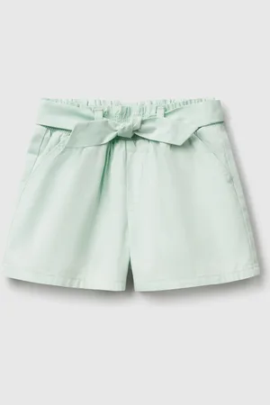 Benetton Kurze Hose Mit Schärpe
