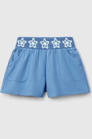 Benetton Kurze Hose Mit Makramee-blumen
