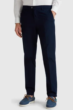 Benetton Slim-fit-chinohose Aus Leichter Baumwolle