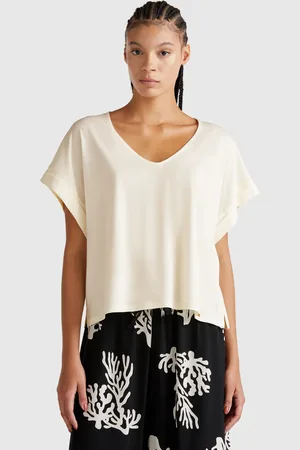 Benetton T-shirt Mit Kastiger Passform