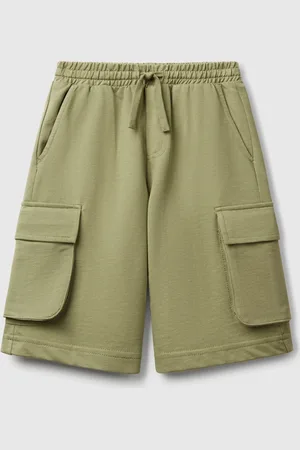 Benetton Leichte Fleece-cargoshorts