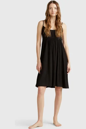 Benetton Kleid Aus Reiner Viskose