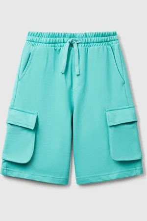 Benetton Leichte Fleece-cargoshorts