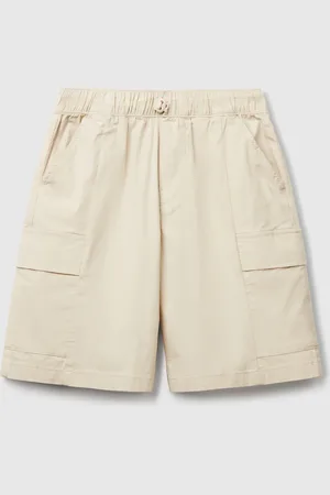 Benetton Fallschirmshorts Aus Stretch-baumwolle
