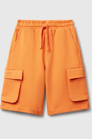 Benetton Leichte Fleece-cargoshorts