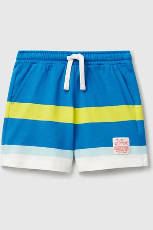 Benetton Gestreifte Shorts