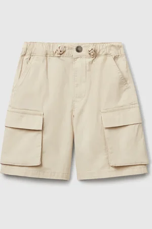 Benetton Fallschirmshorts Aus Stretch-baumwolle