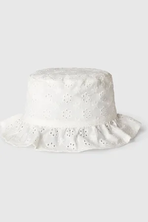 Benetton Kappe Mit Broderie-anglaise-stickerei
