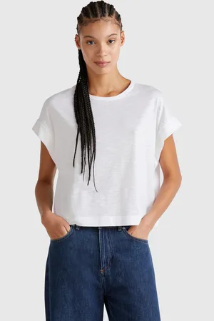 Benetton T-shirt Mit Kastiger Passform