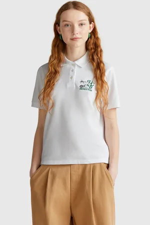 Benetton Kastenförmiges T-shirt Mit Eiscreme-aufdruck