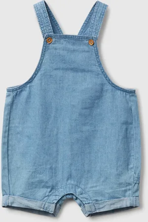 Benetton Chambray-latzhose