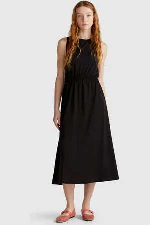 Benetton Kleid Mit Offenem Rücken