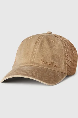 Benetton Baseballmütze Aus Baumwolle Und Mesh