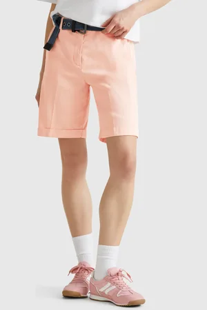 Benetton Bermudashorts Mit Bündchen Aus Stretch-baumwolle