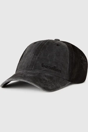 Benetton Baseballmütze Aus Baumwolle Und Mesh