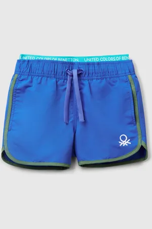 Benetton Badeshorts Mit Kordelzug